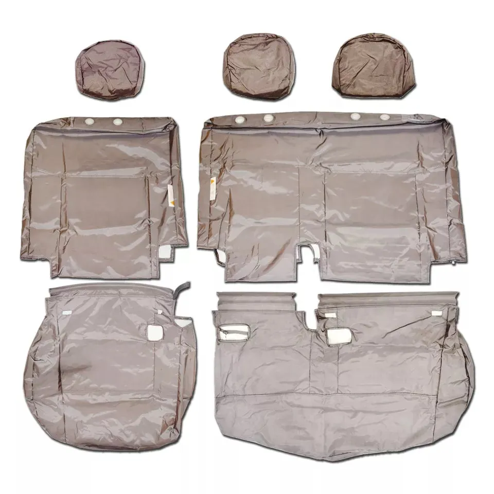 Nissan NV200 Rear 2 1 INKA Fully Tailored Waterproof Seat Covers Grey MY09-16