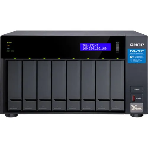 QNAP TVS-872N-i3-8G-US 8-Bay NAS Enclosure