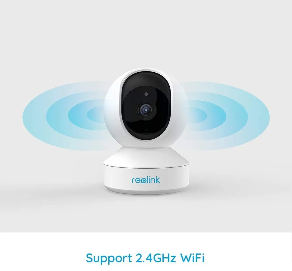 Reolink E1 V2 3MP Indoor WiFi Security Camera | Pan & Tilt, Auto-Tracking, Smart AI Person/Pet Notifications, Night Vision