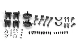Roc Hobby 1/12 Scale Kubelwagen 4WD Military Truck Front Steering C-Hub Parts