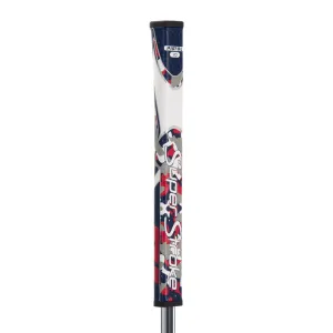 Super Stroke Zenergy Pistol GT 1.0 Putter Grip (Camo Red/White/Blue)