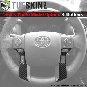 Tufskinz Steering Wheel Trim (2 Buttons) Accent Trim for Tacoma (2016-2023)